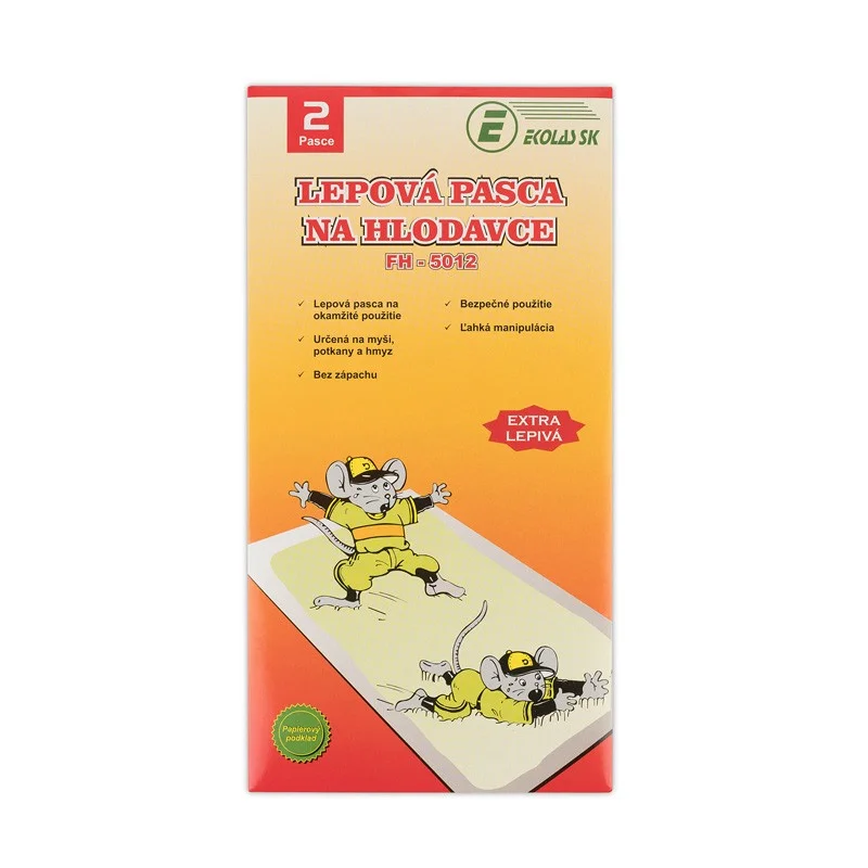 Lepová pasca na hlodavce – kartónová FH-5012