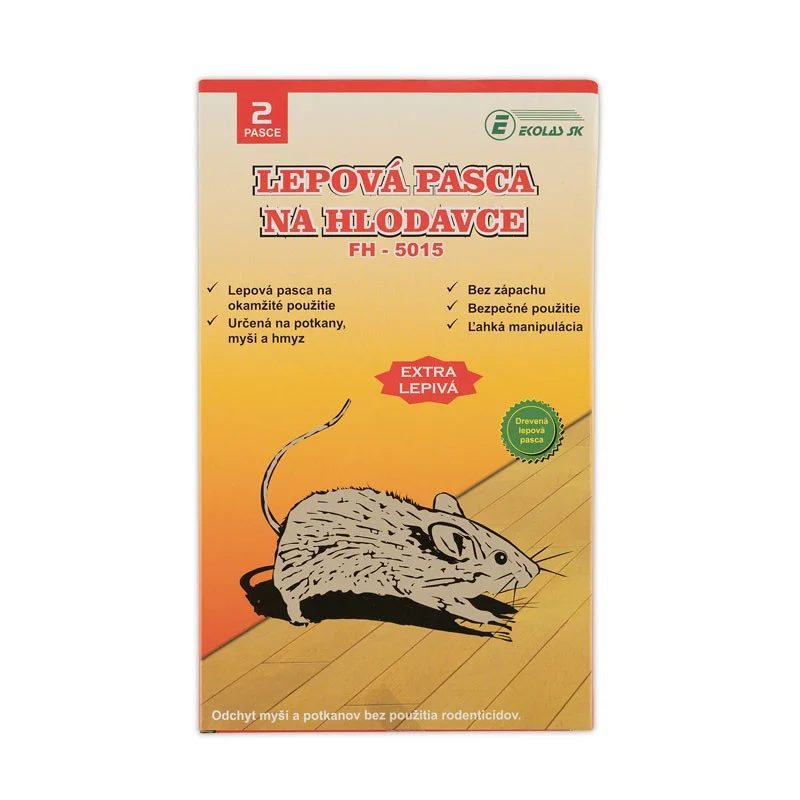 Lepová pasca na hlodavce – drevená FH-5015