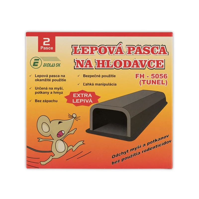 Lepová pasca na hlodavce – plastový tunel FH-5056